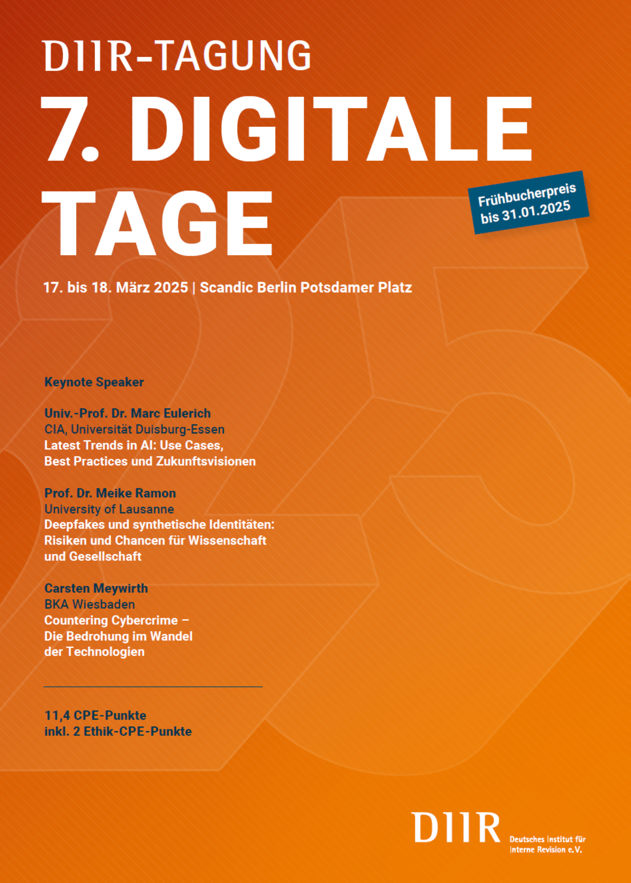 Agenda 1. imc Veranstaltung